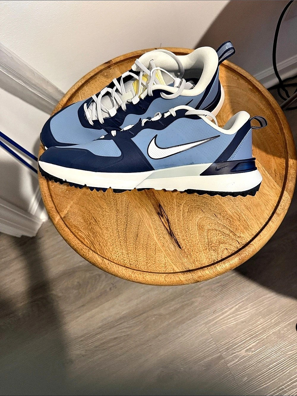 Nike Tempo G Women's Golf Shoes Blue & White US Size 10